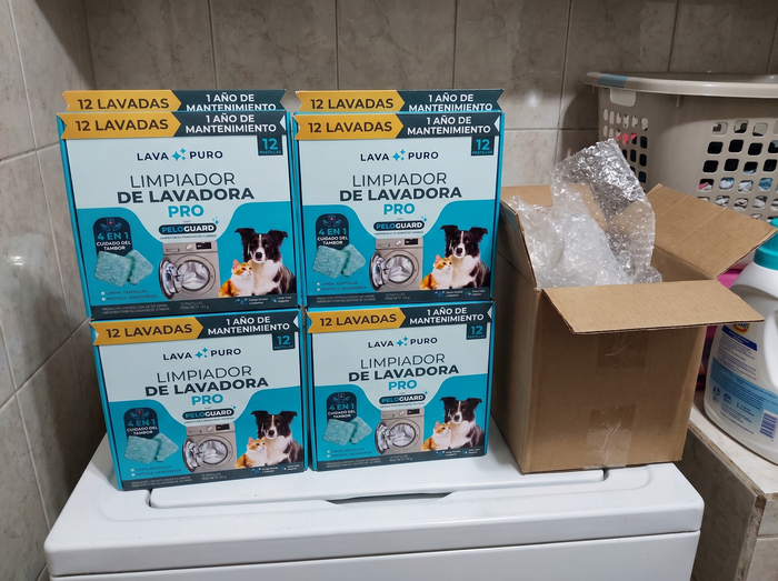 Las cajas que he ido pidiendo