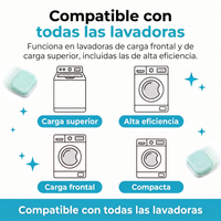 Compatible con todas las lavadoras