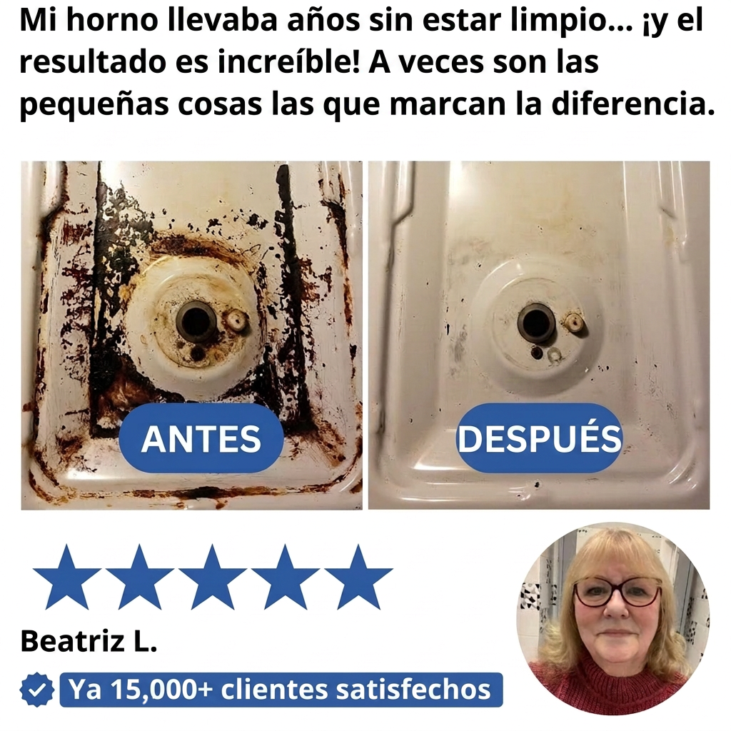 Antes y después de la estufa — Beatriz L.